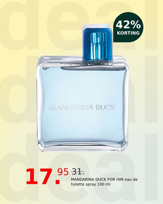 Herenparfum Mandarina Duck MANDARINA DUCK FOR HIM EDT 100 ml