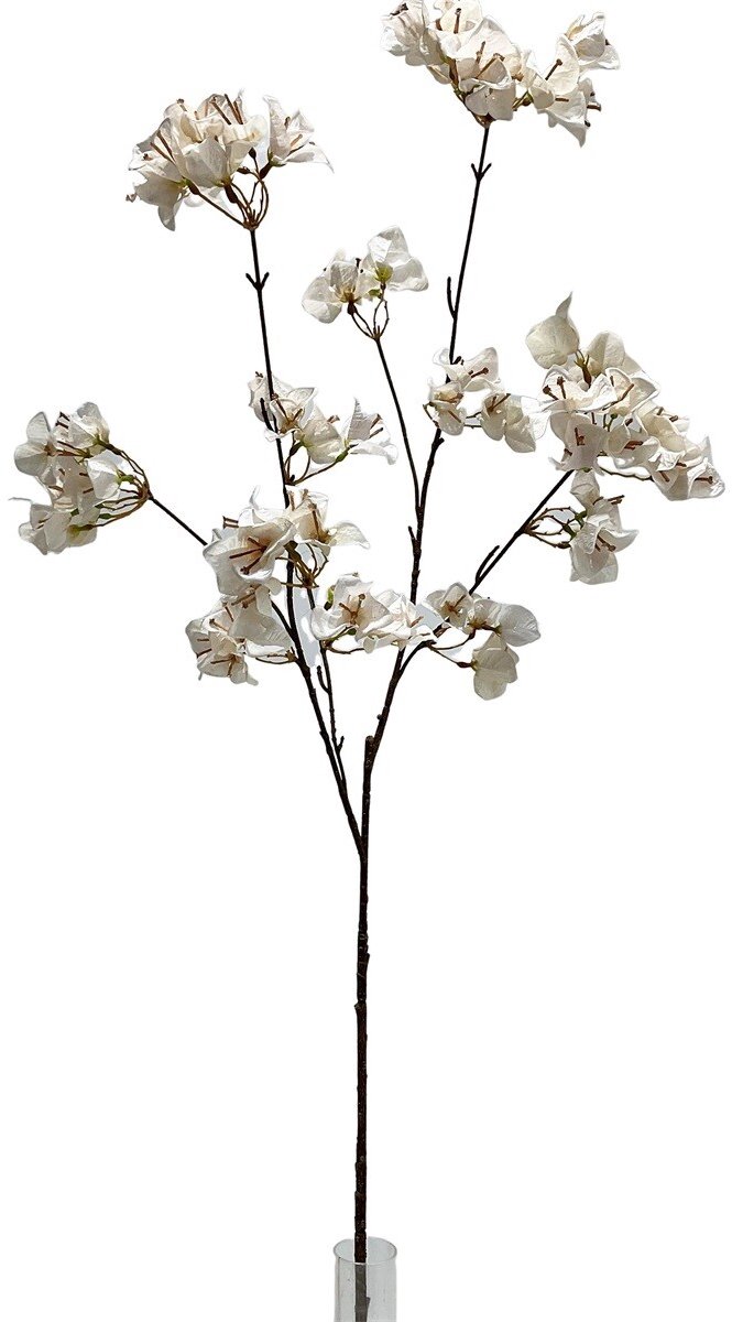 homebound by ky Kunsttak bougainvillea 112cm off-white