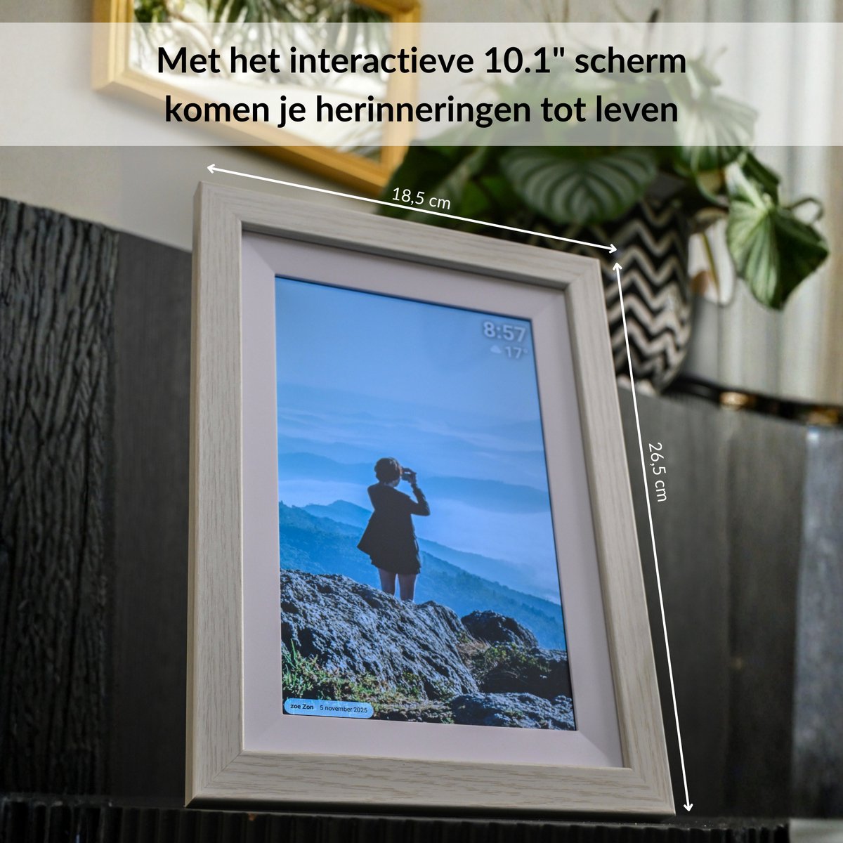 UMBRION Digitale Fotolijst WiFi 10.1" thumbnail 5
