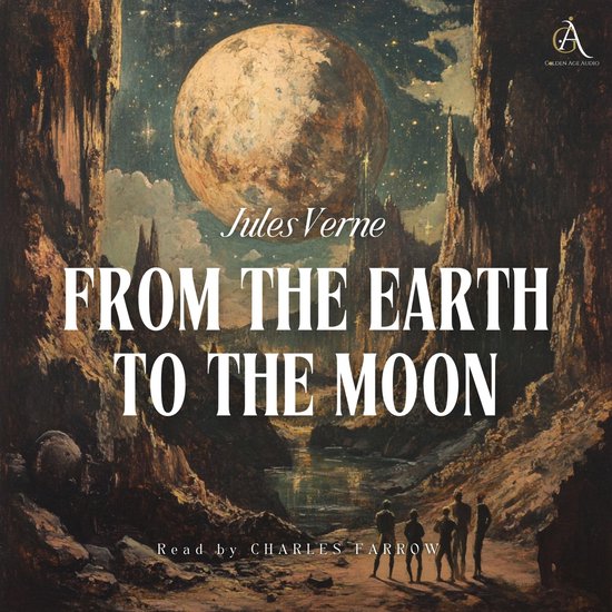 From the Earth to the Moon - Audiobook - cover