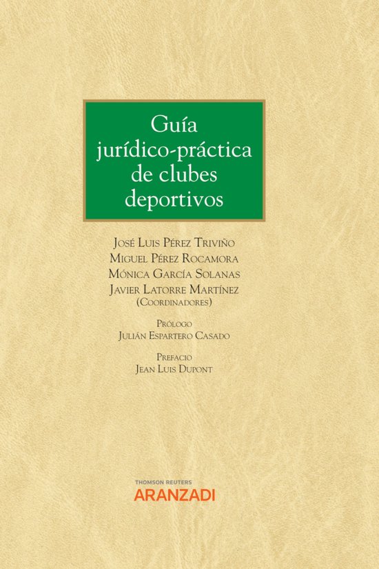 Guía jurídico-práctica de clubes deportivos - cover