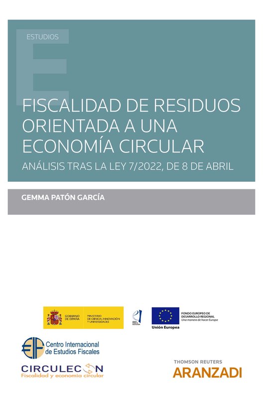 Fiscalidad de residuos orientada a una economía circular - cover