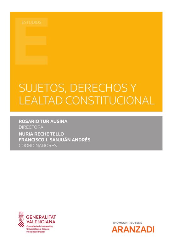 Sujetos, derechos y lealtad constitucional - cover