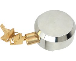 Hoogwaardige Beveiliging - Verborgen Sluiting - Paddenstoel Hangsloten - Weerstand tegen Inbreken - Deur Slot met 2 Sleutels voor Opslagruimtes en Containers