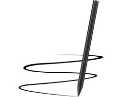Rechargeable MPP 2.0 Tilt Stylus Pen Compatibel met HP Pavilion x360 - Pen Envy x360 - Pen Spectre x360 - 4096 Drukgevoeligheid - Zwart