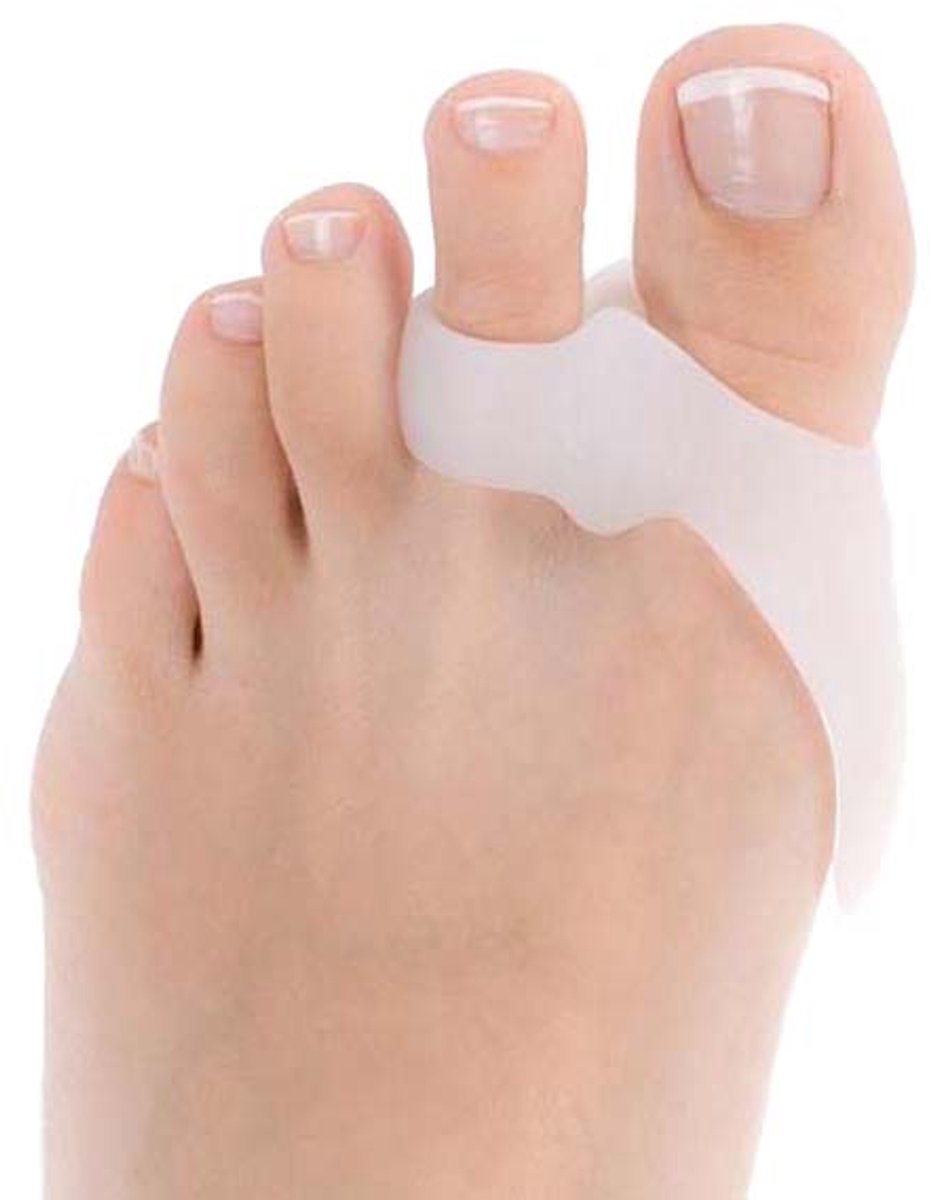 Gel Hallux Valgus Kussen met Ring - Comfort en Correctie