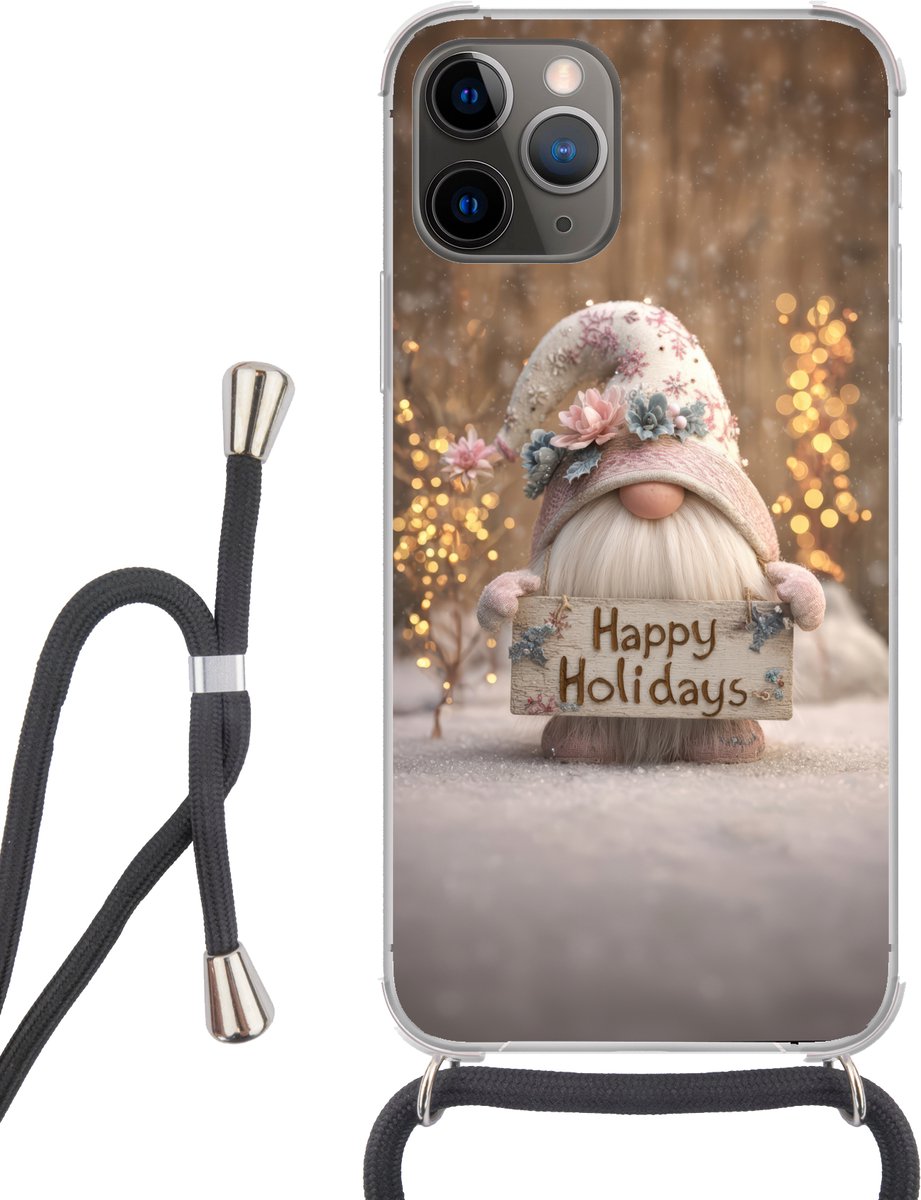 Kerst - Gnome - Bord - Kleurrijk