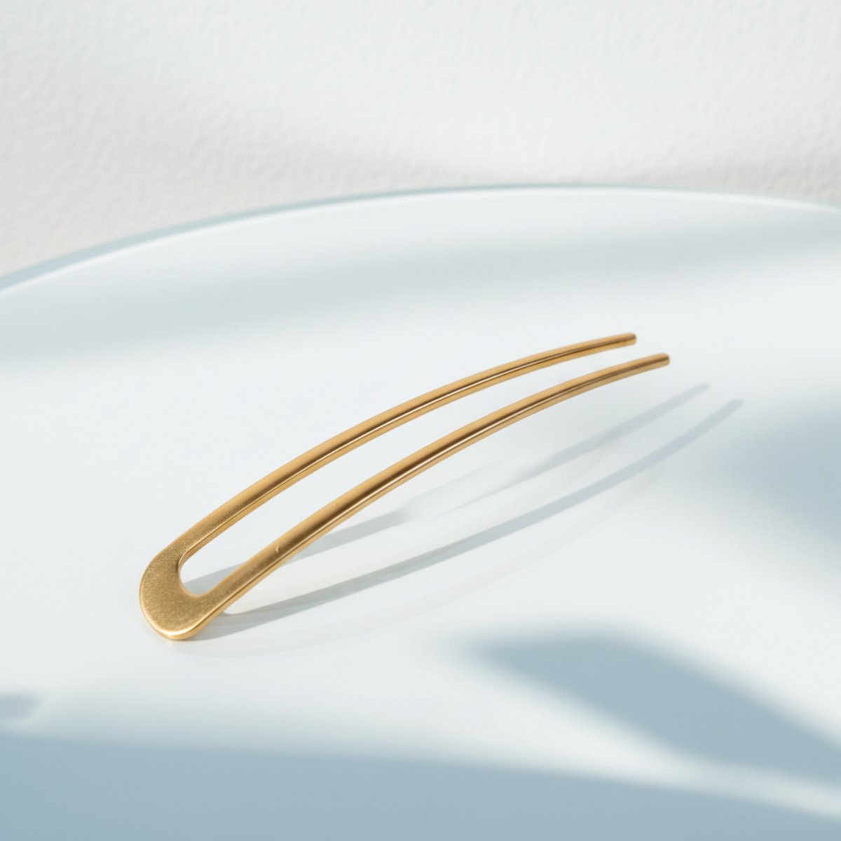 HR Haarpin Goud U-vorm - Hairpin - Updo - Elegant - Casual - Gala - Bruid - Kerst