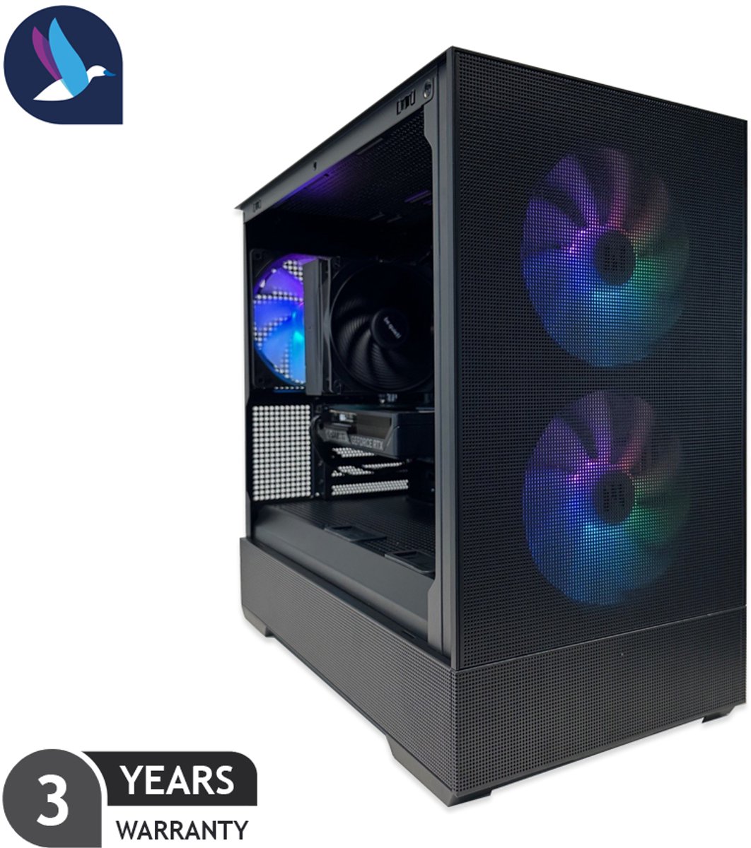 Zalman Gaming PC - AMD Ryzen 5 7500F - Radeon RX 9060 XT - 32GB RAM - 1 TB SSD