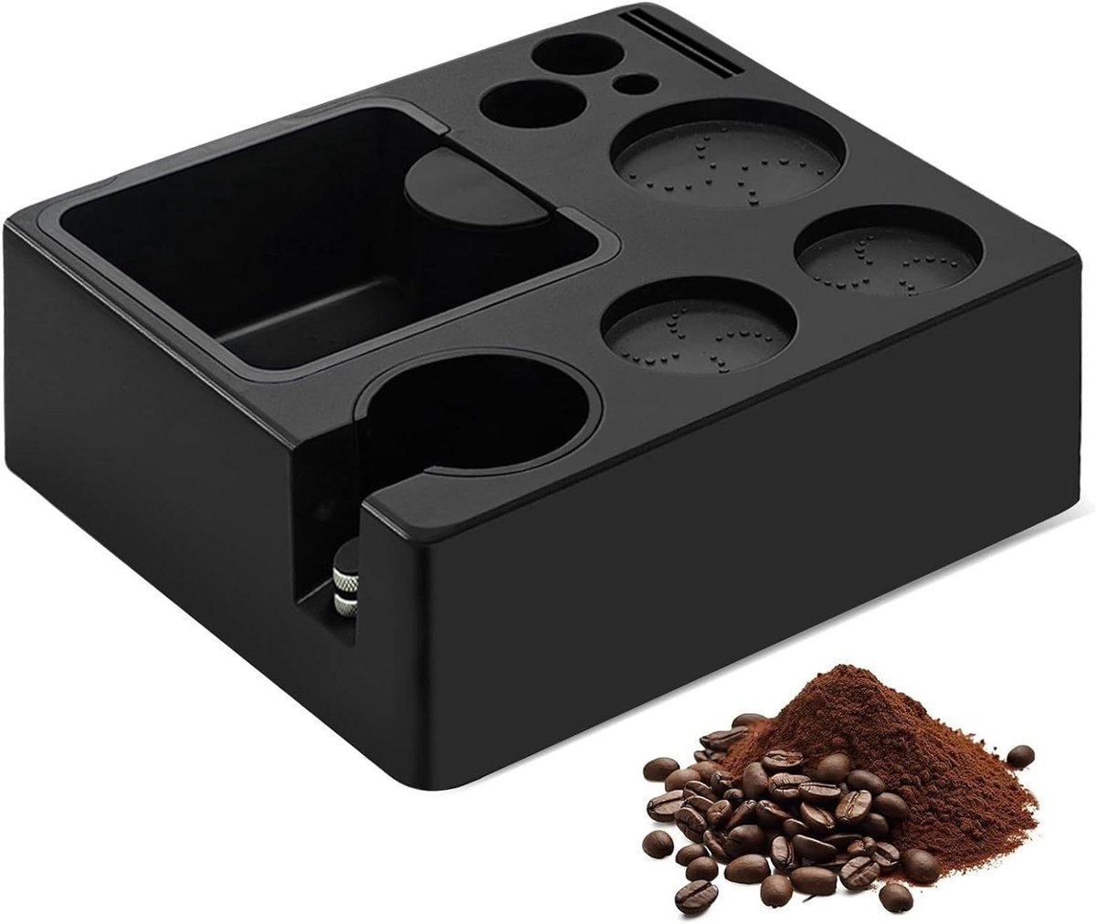 CSGoods - TamperStation voor barista's - Koffie Accessoires en Benodigdheden - Compact en Duurzaam