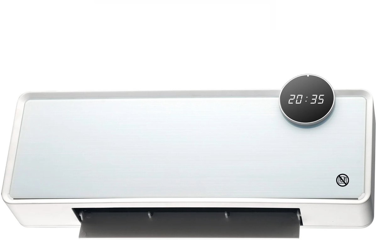 Keramische elektrische kachel AmberHeat - wandverwarming - Wifi Thermostaat - Afstandsbediening - Ventilator