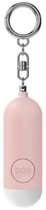 Roze SOS-alarm met sleutelring.