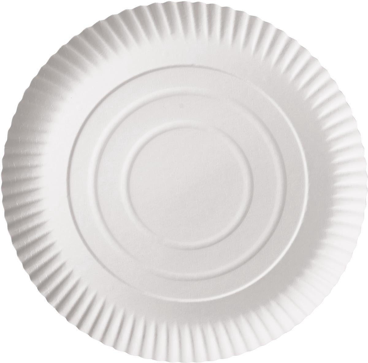 100 diep FSC bord Scarlatti wit 26cm