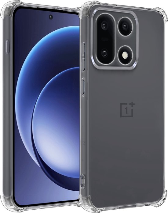 Coque en Siliconen antichoc transparente compatible avec le OnePlus OnePlus