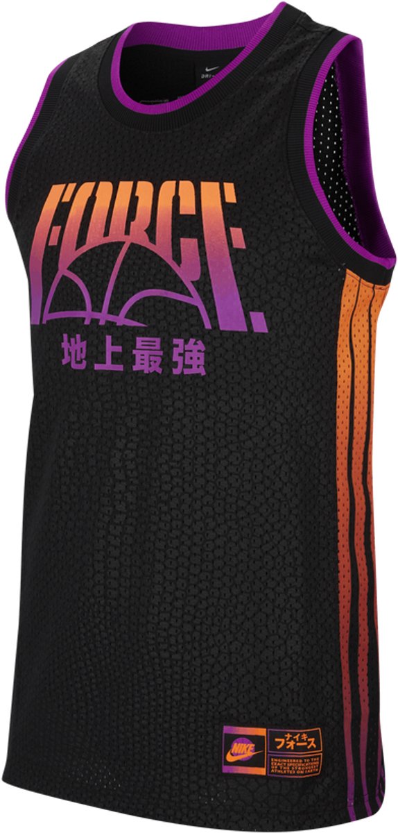 Nike KMA Jersey Vivid Zwart