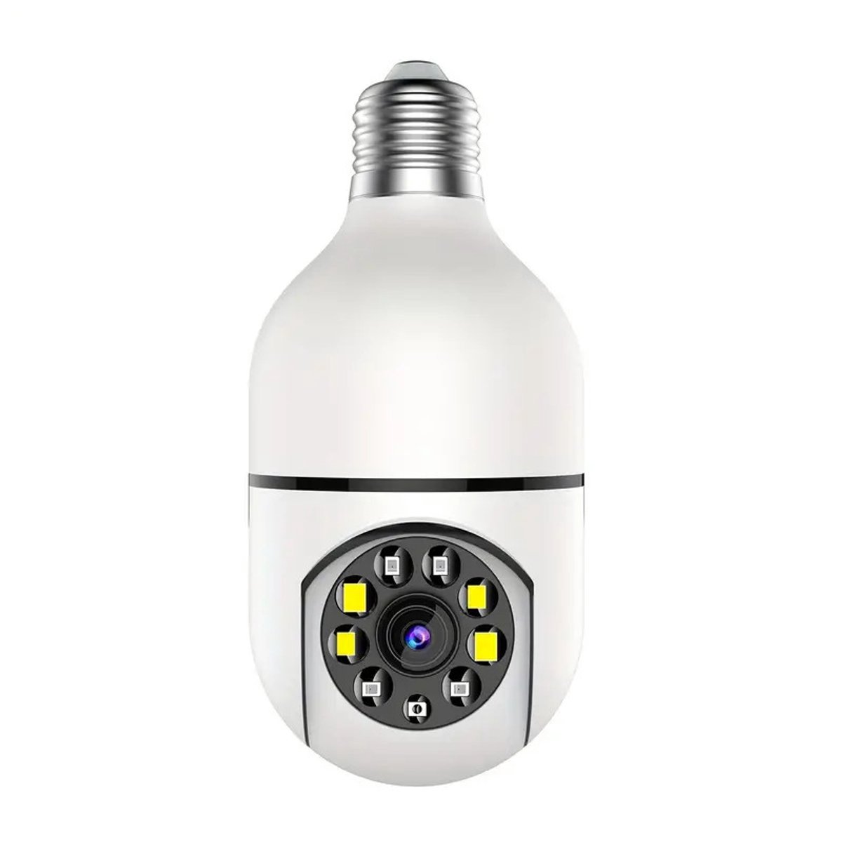 Vyzio - Slimme Beveiligingscamera - Lamp Camera - 360° - WiFi - 1080P HD - Nachtzicht - Tweerichtingsaudio - BULBCAM