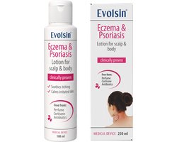 Evolsin® Psoriasis en Eczeem lotion – Psoriasis creme - pH neutraal – 100 ml
