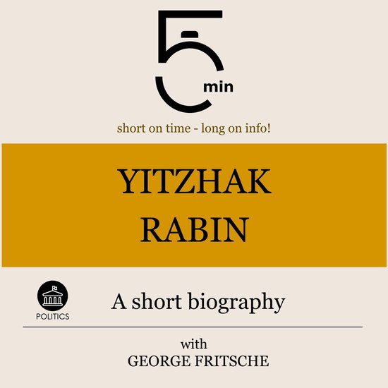 Yitzhak Rabin: A short biography - cover