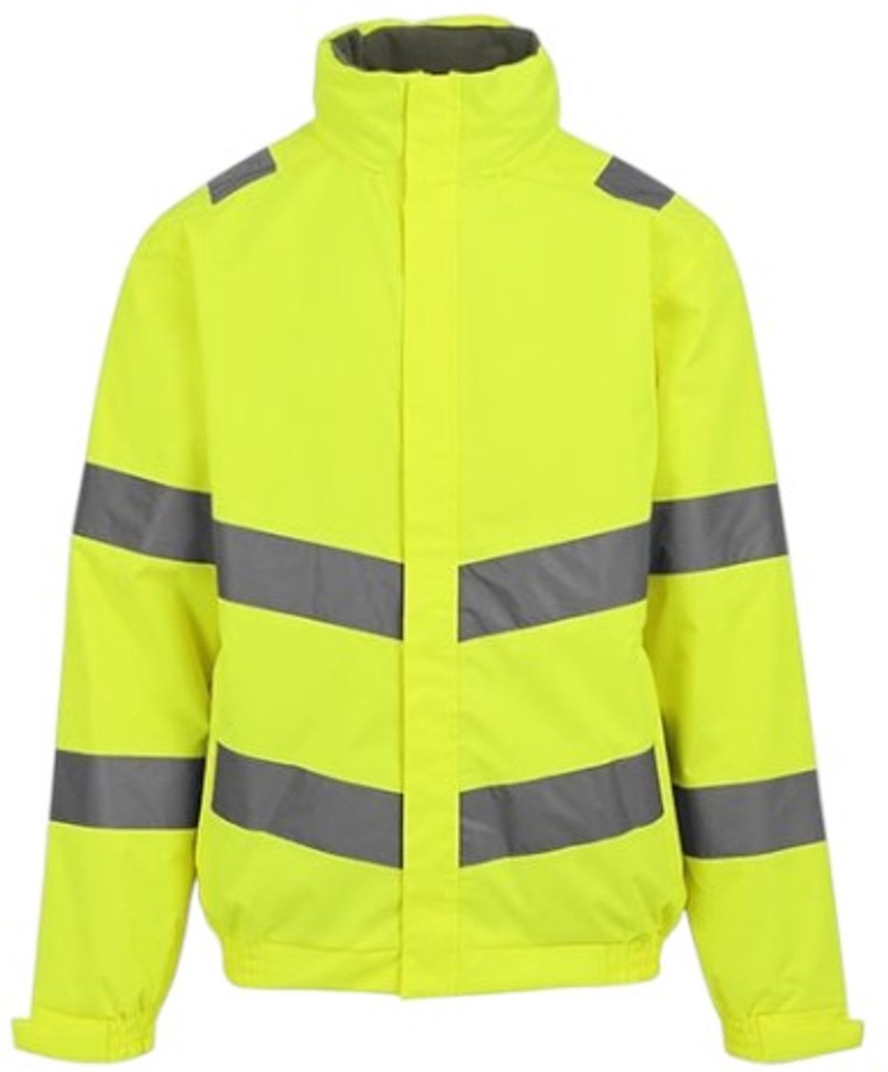 Pro Contract Hi-Vis Dover Jacket RG4570 Geel