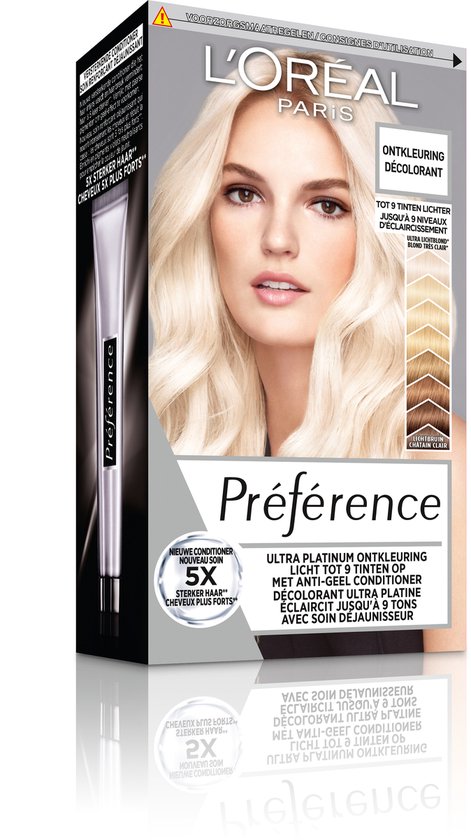 L’Oréal Paris Préférence Le Blonding Ultra Platinum - Ontkleuring