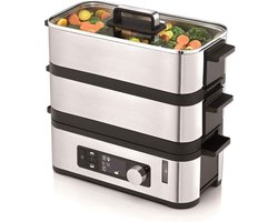 Daily Supplies® Stoomkoker - Stoompan - Stoompot - Steamer - 28L x 14W x 28H