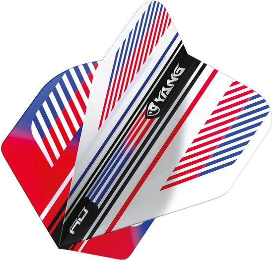 Red Dragon Yin Yang Red Blue - Dart Flights van Red Dragon — afbeelding 3