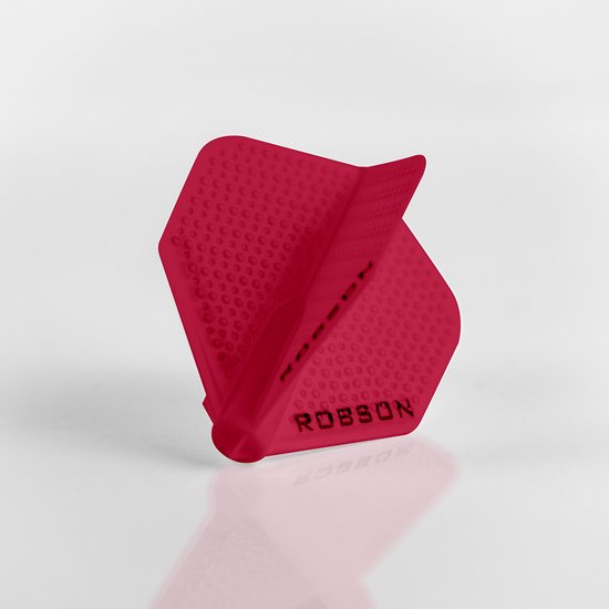 Bull's Robson Plus Dimpled Red No.2 - Dart Flights van Bull's — afbeelding 4