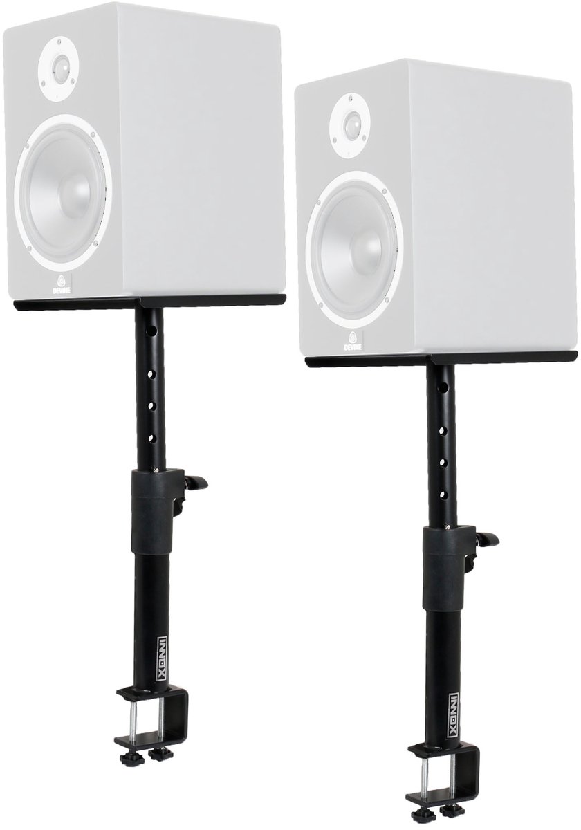 Innox IVA MON-08 desktop monitor statieven met klem (set van 2)