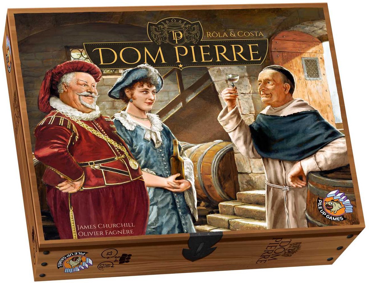 HOT Exclusive bordspel Dom Pierre champagne strategie spel 2-4 spelers.