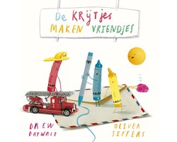 De krijtjes maken vriendjes