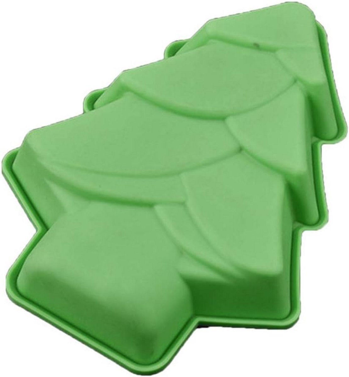 Flexibele Kerstboom Siliconen Bakvorm voor Muffins, Cupcakes en Puddings