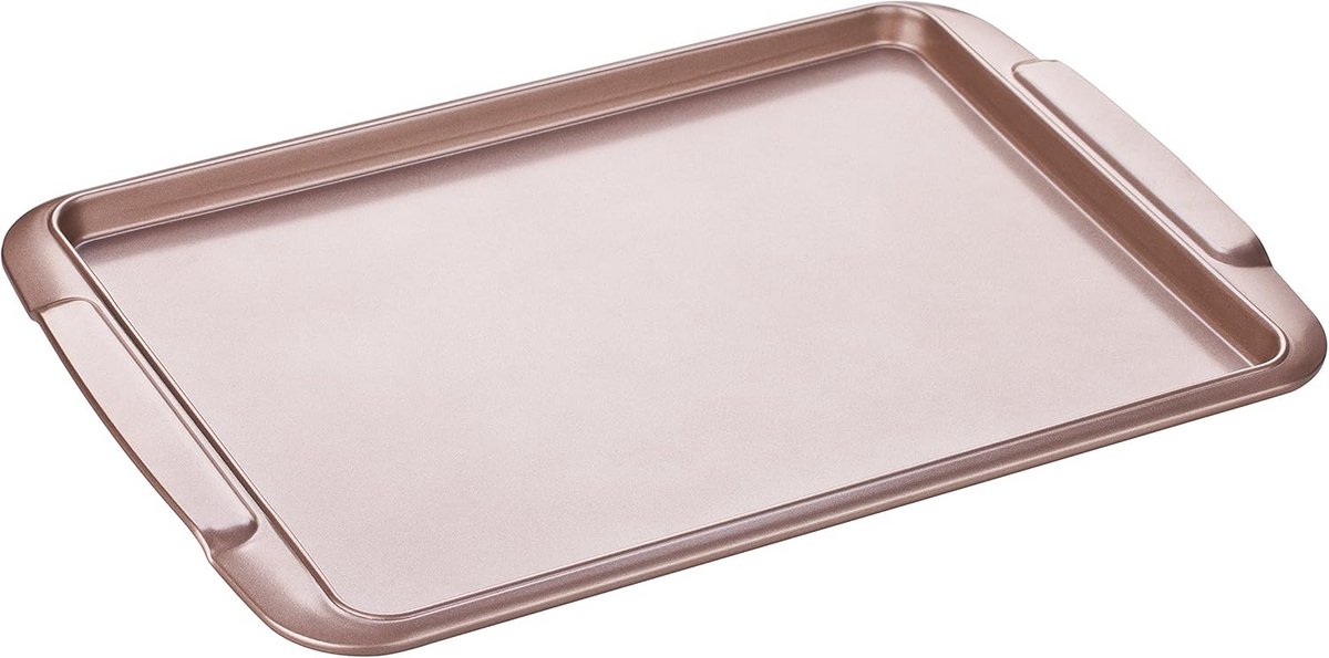 Gouden Bakplaat 43x27 cm - Ovenbestendige Bakvorm met Antiaanbaklaag