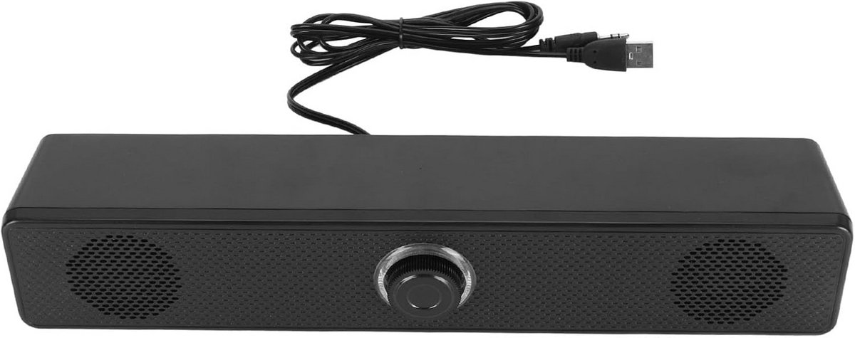 Compacte USB PC Speaker Set met Bluetooth - Stereo Geluid voor Laptop en Desktop