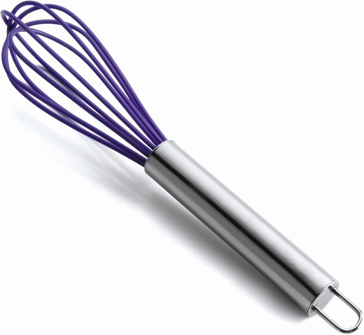 Paarse Siliconen Garde 23 cm Hittebestendig Keukengerei