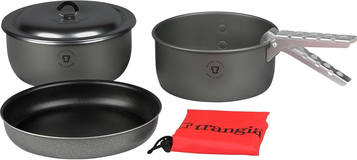 Lichtgewicht Kookset Voor Twee Personen - Hard Anodized Aluminium