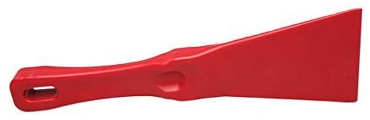 Voedselveilige Spatel Polypropyleen Detecteerbaar - FBK Hygiëne - 75x250mm Rood