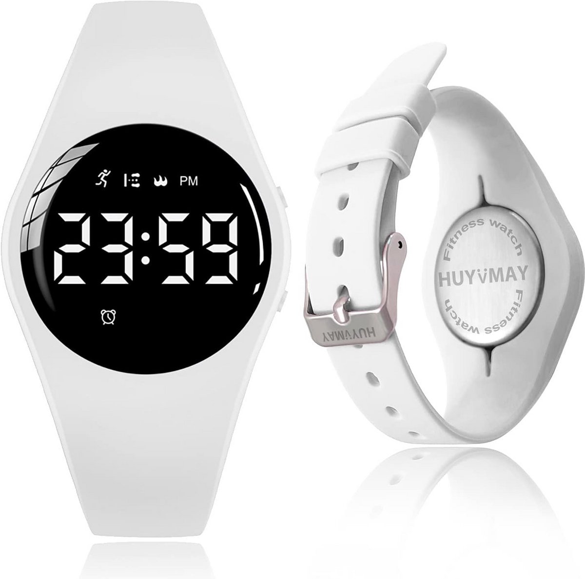 Stappenteller Horloge Waterdicht IP68 Zonder App - 20 Dagen Batterijduur