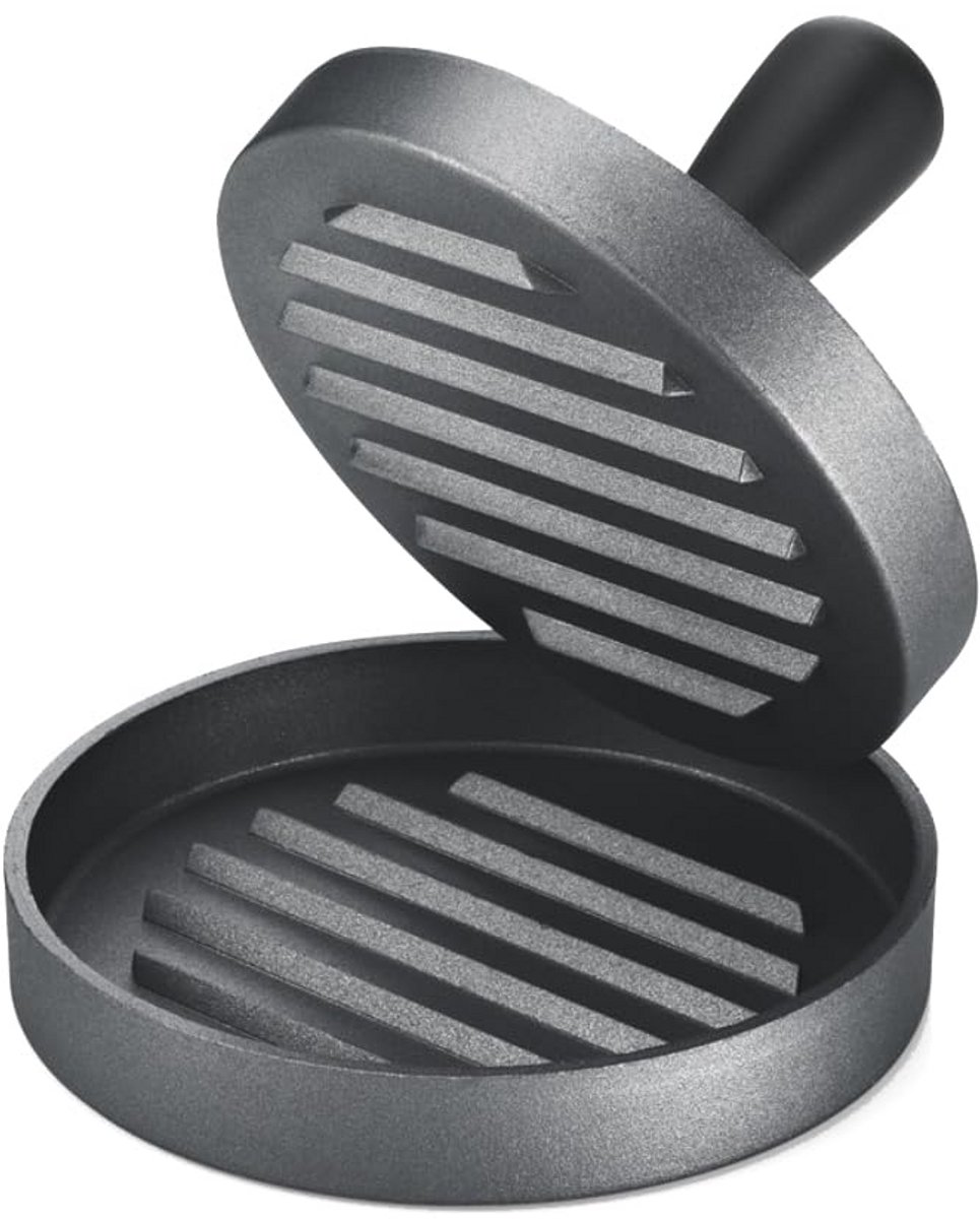 Klassieke Hamburgerpers van Gegoten Aluminium