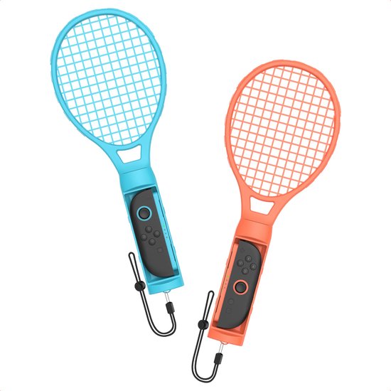 imoshion Tennisrackets geschikt voor Nintendo Switch 2 - Set van 2 - Gaming Sport Accessoires