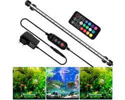 Waterdichte RGB LED duiklamp aquarium 5,4W met timer
