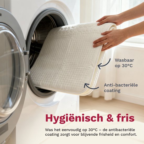 Inventum HN197V elektrische onderdeken 160x80 cm - Eenpersoons - 9 warmtestanden - Aparte voetzone - Anti allergie - Antibacterieel - Warmtedeken - Extra snel warm - Uitwasbaar - Automatische uitschakeling - Oververhittingsbeveiliging - Fleece - Wit