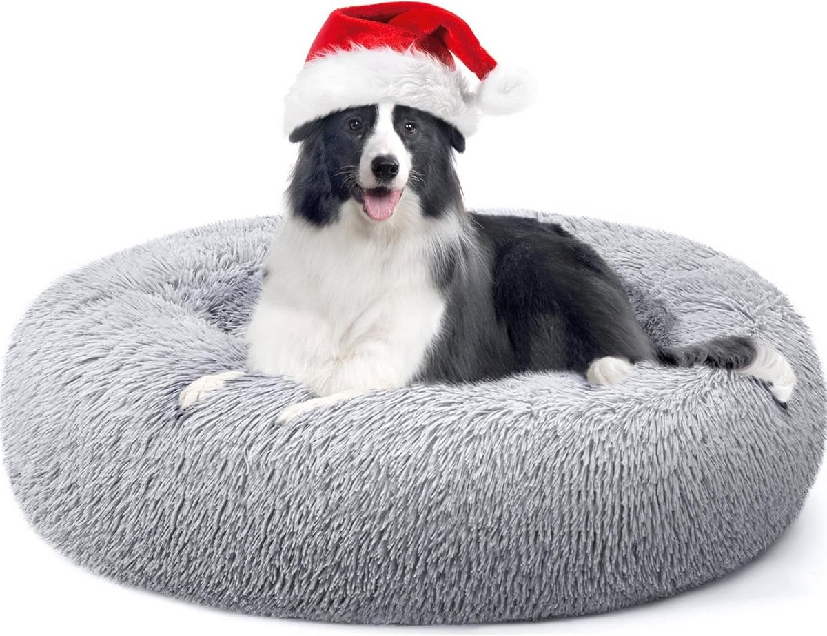 Extra Groot en Kalmerend Donut Hondenbed XL - Pluche Anti-Angst Puppybed Wasbaar