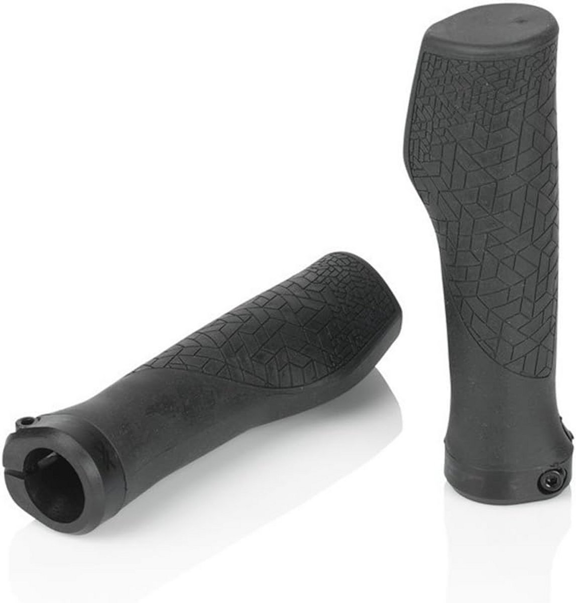 Ergonomische Fiets Handvatten Zwart 138 mm - Comfortabele Grip voor Elke Rit