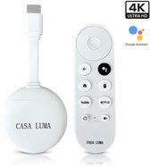 Google Chromecast met Google TV - 4K - Sunrise Pink | bol