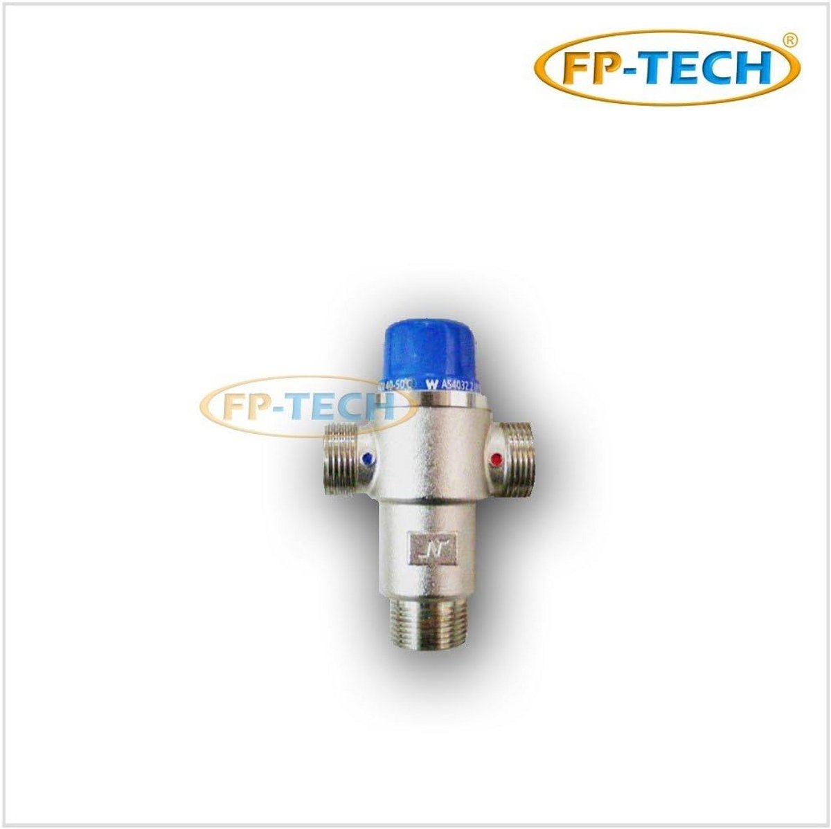 3/4" Thermostatische Mengkraan voor Zonneboiler en CV-ketel | Temperatuurregeling