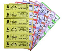 60 Bingo Boekjes met 6 Spellen per Pagina - Ideaal voor Thuis of Online Bingo Avonden