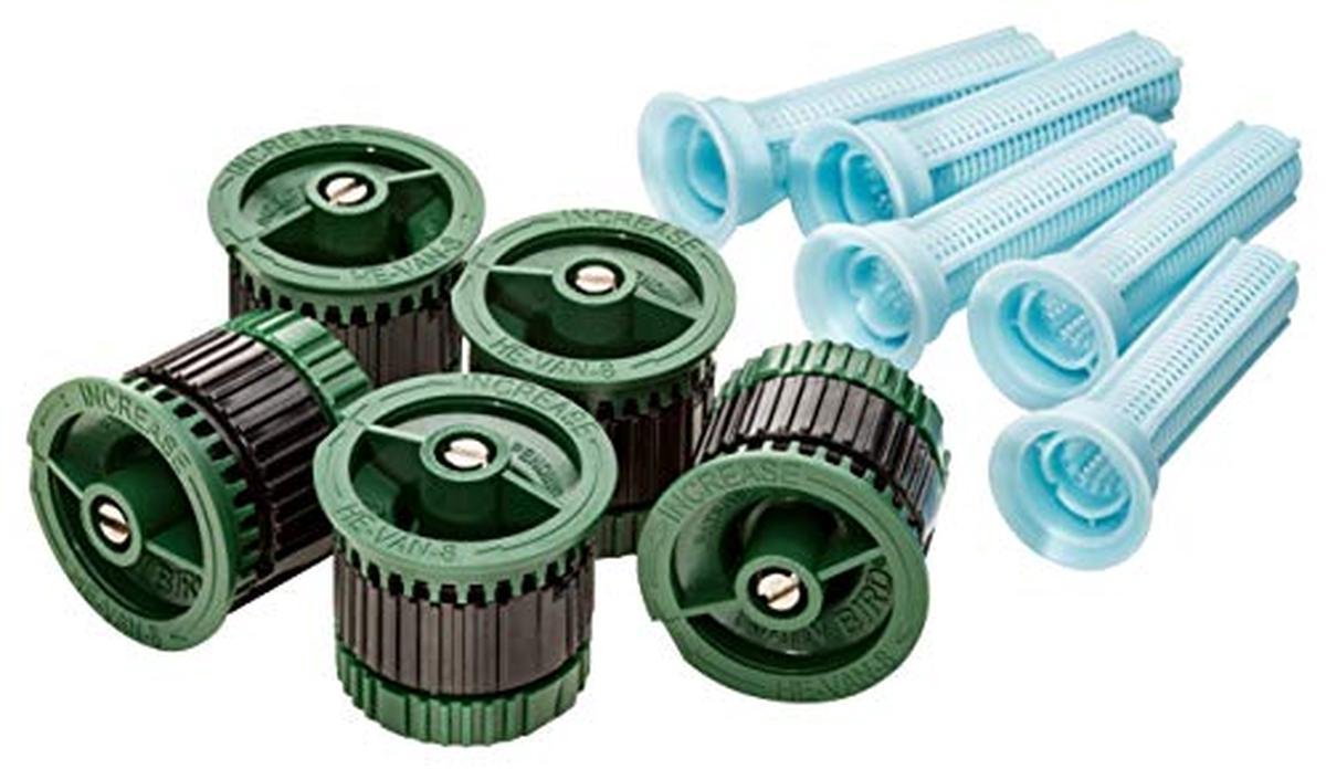 Hoog rendement spuitmondstuk voor gazon - 0° - 360° verstelbaar patroon, 5-pack
