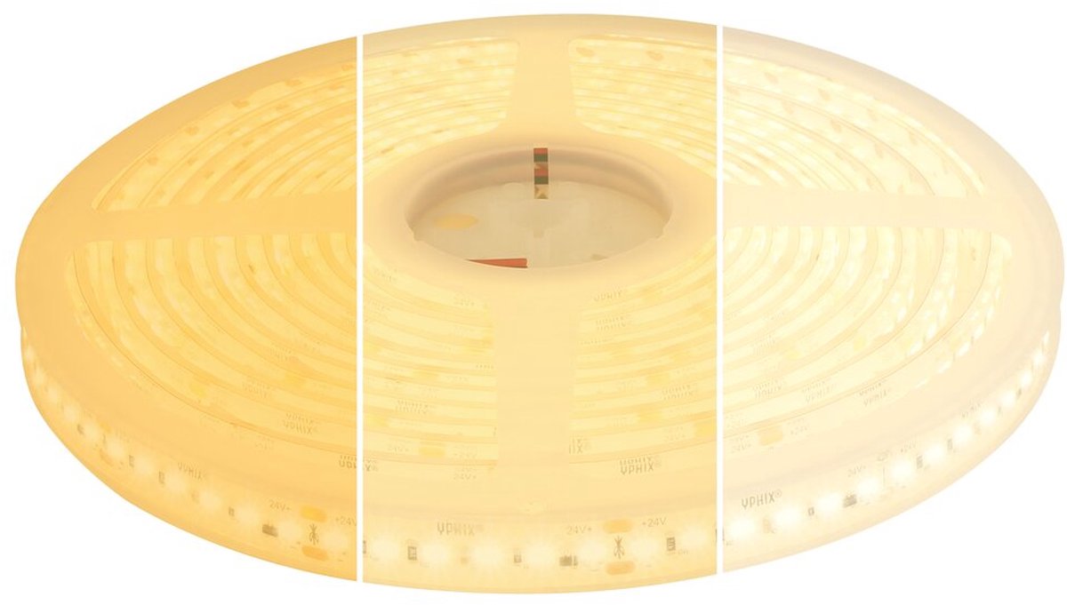 LED Strip 5m 24V dim to warm 1800K - 3000K IP68 SMD 240 LEDS