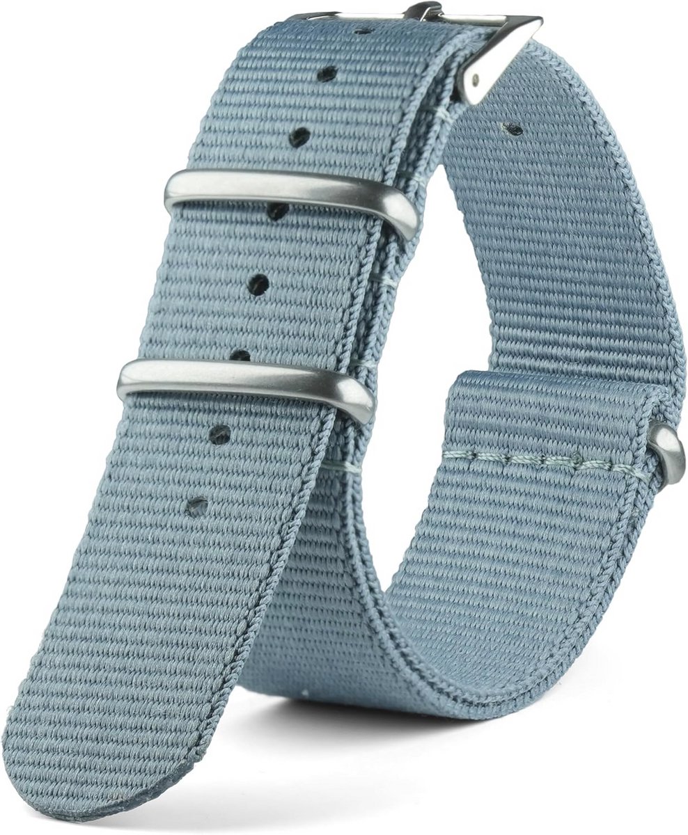 Militaire Horlogeband voor heren en dames - 18mm, 20mm, 22mm, 24mm - Nylon - Perfect voor elke gelegenheid