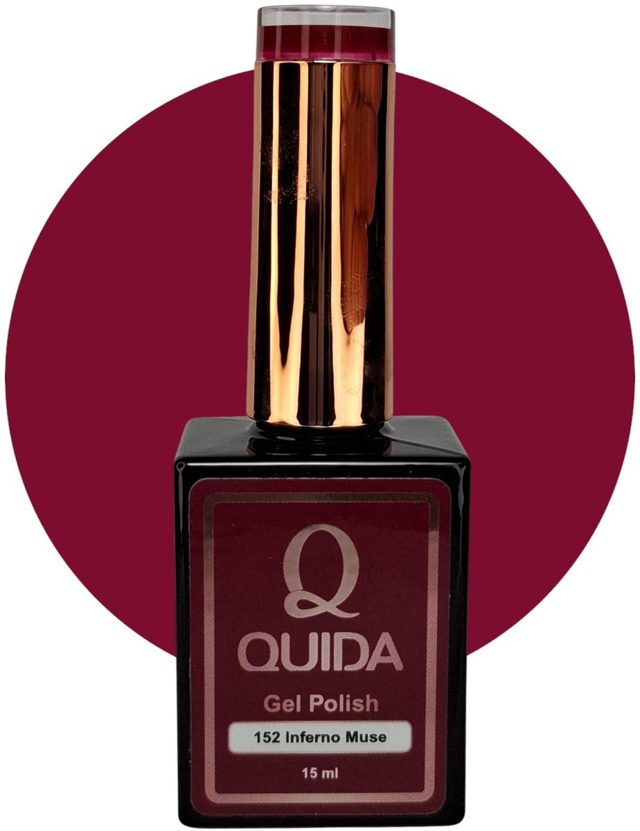 quida gelpolish #152 inferno muse 15ml